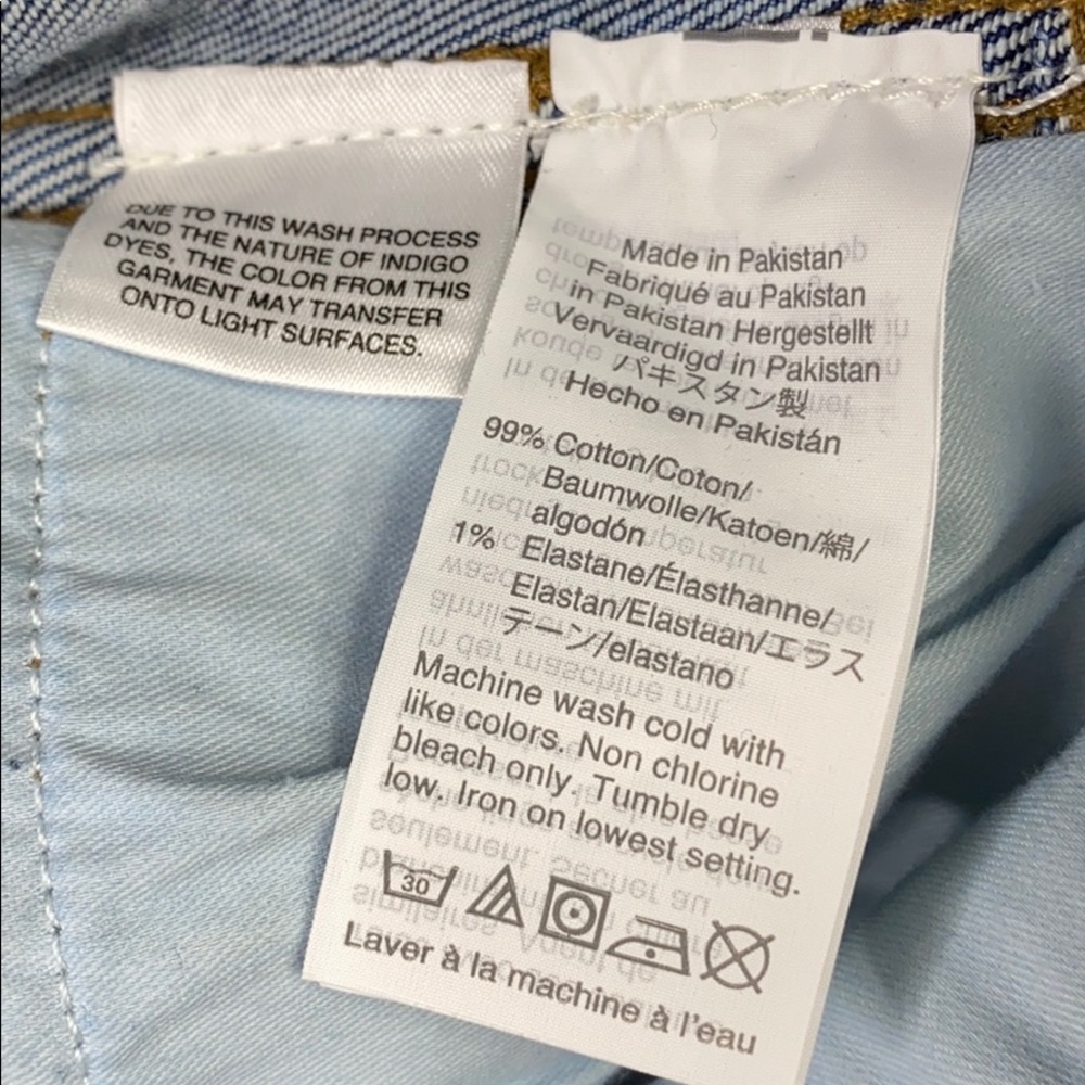 Madewell button down stretch denim skirt - Picture 5 of 5